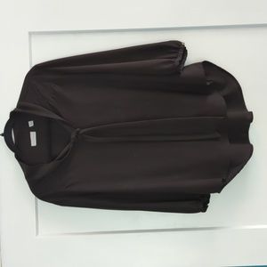 Blouse with Tie Front Detail